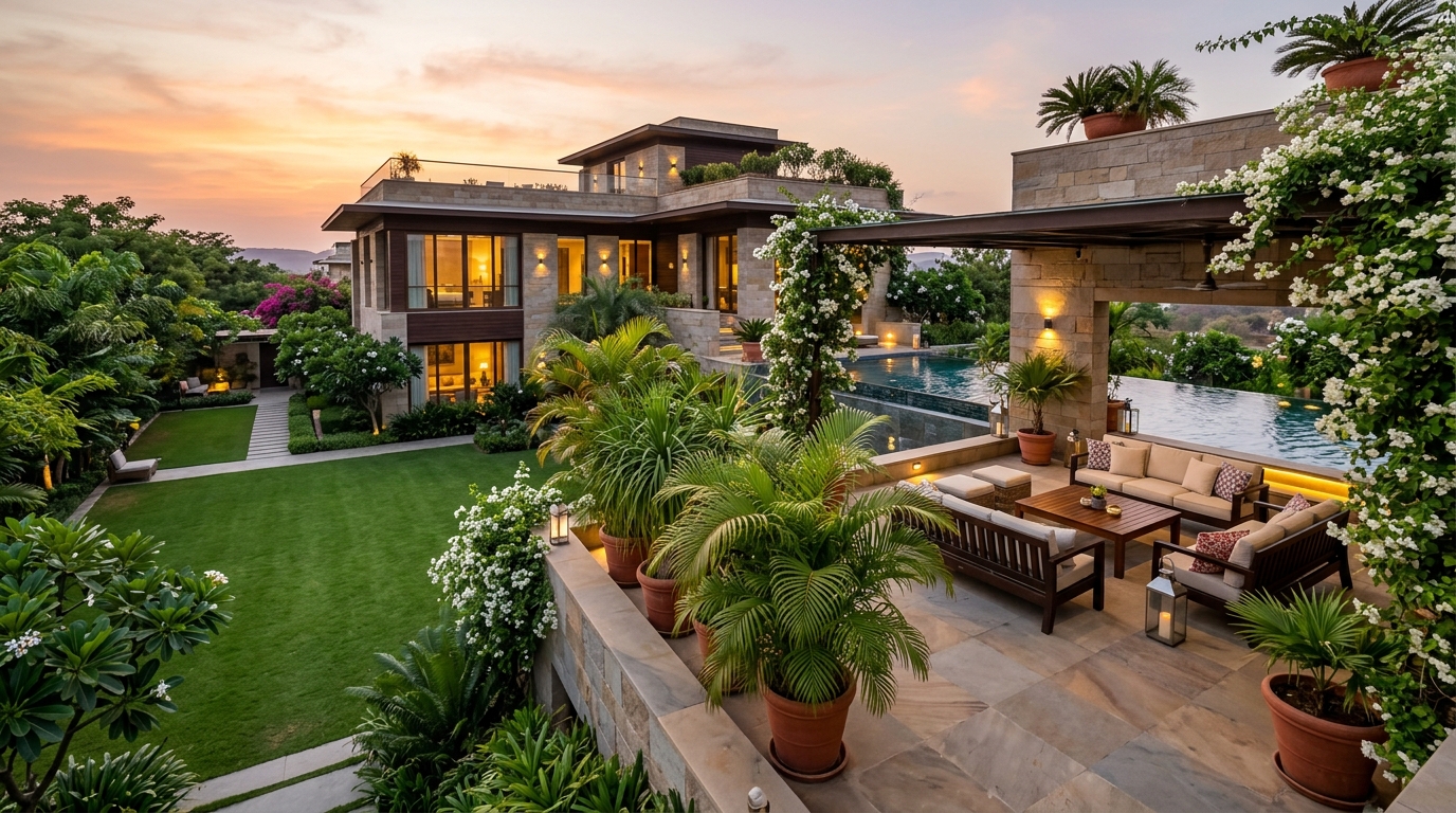 Residential Landscaping - Botanical Landscaping Delhi NCR