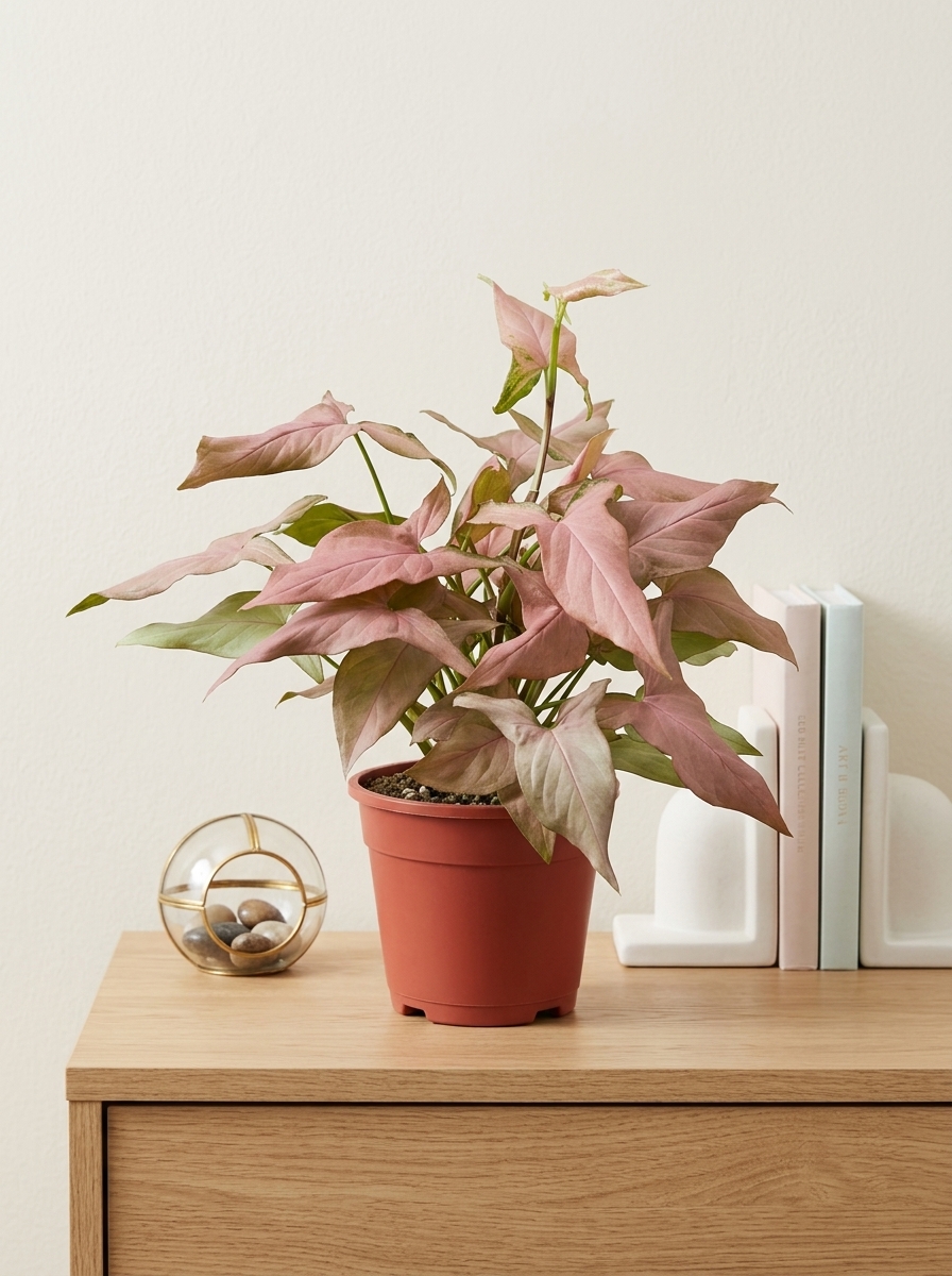 Lush Neon Robusta Pink Syngonium nursery specimen