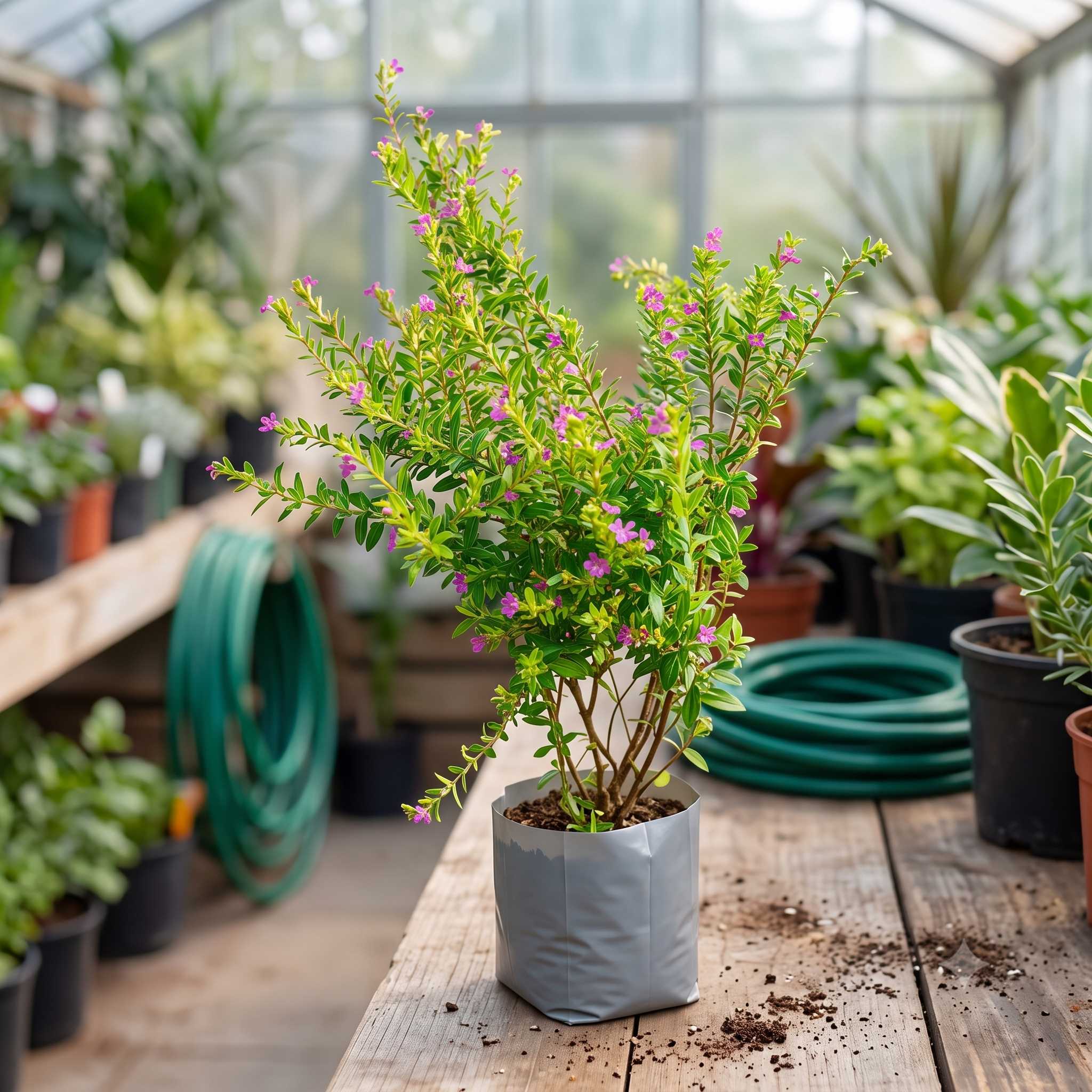 False Heather Mexican Bush (Cuphea hyssopifolia) live nursery specimen