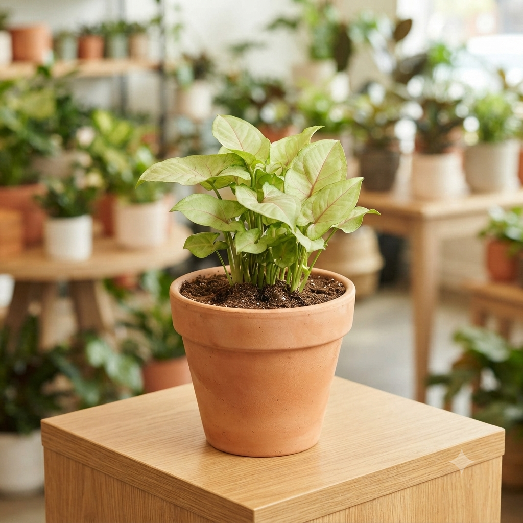 Neon Robusta Pink Syngonium live nursery plant specimen