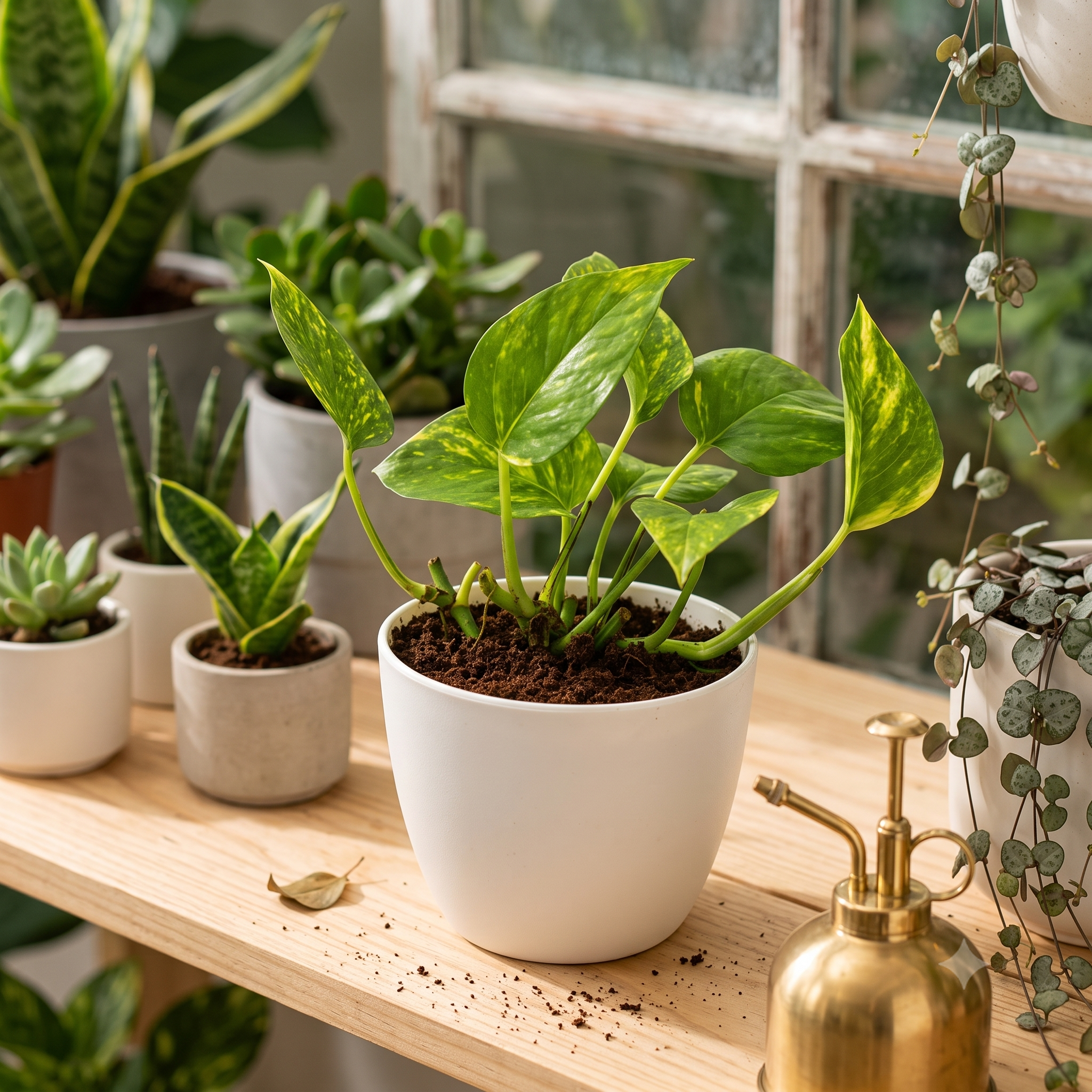 Money Plant Golden Pothos live nursery plant specimen